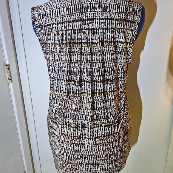 Ava & Grace Sleeveless Tunic Top, Sz L - Picture 2 of 5